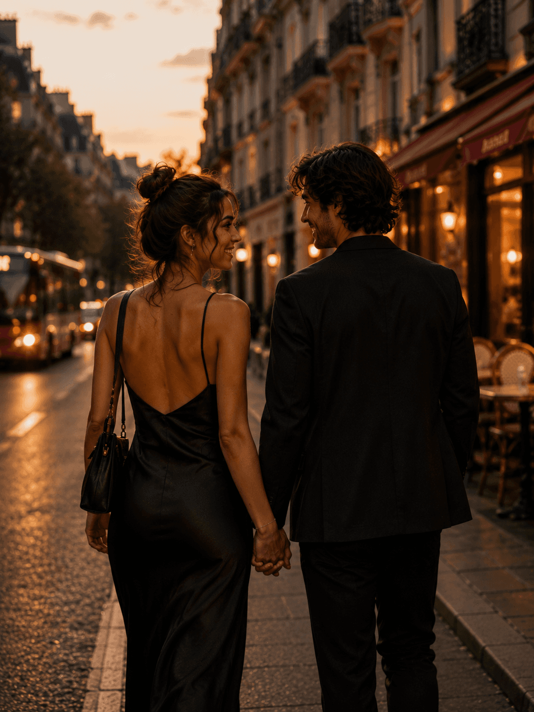 Une fin de soirée en ville